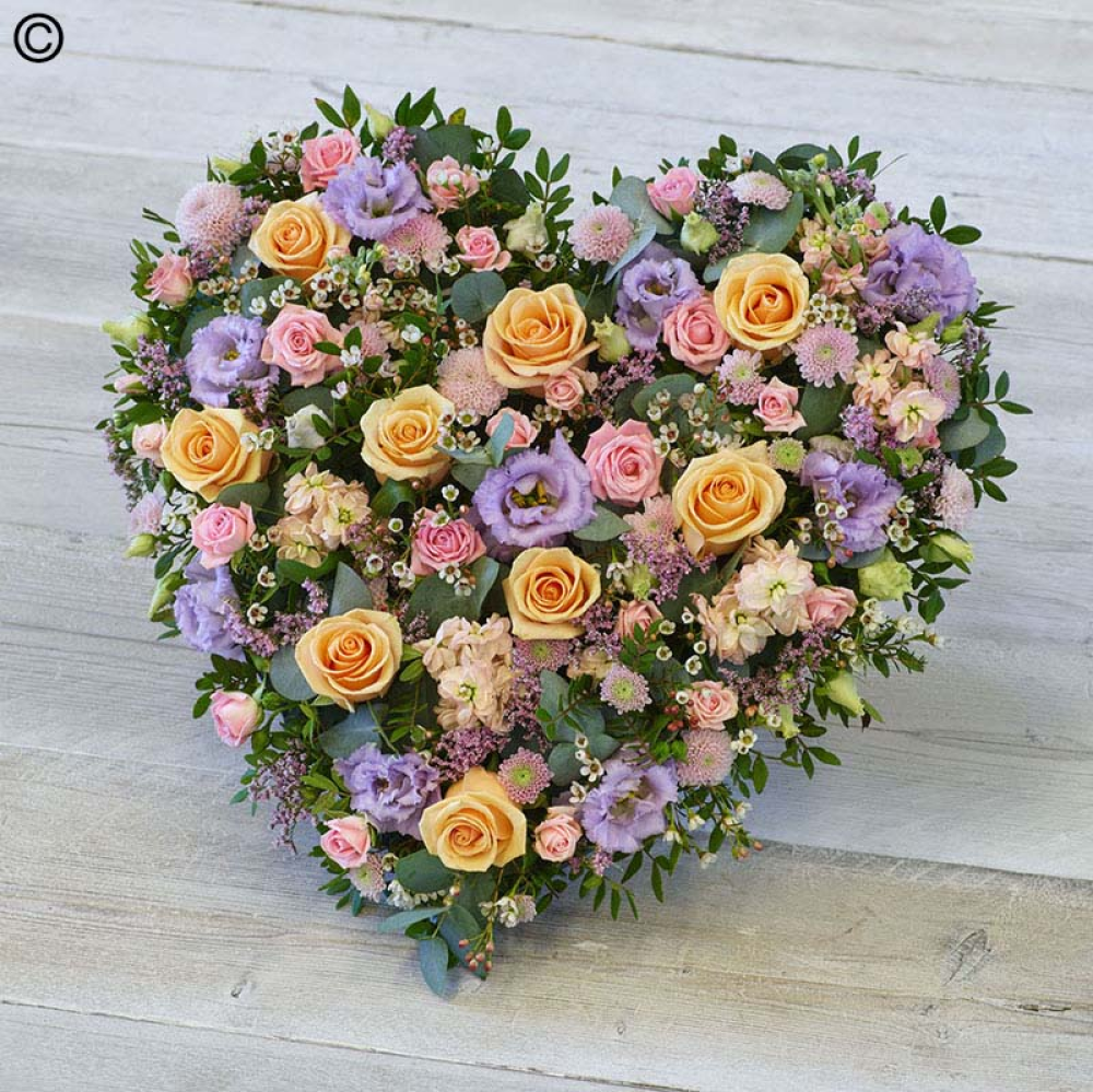 Pastel Rose Heart