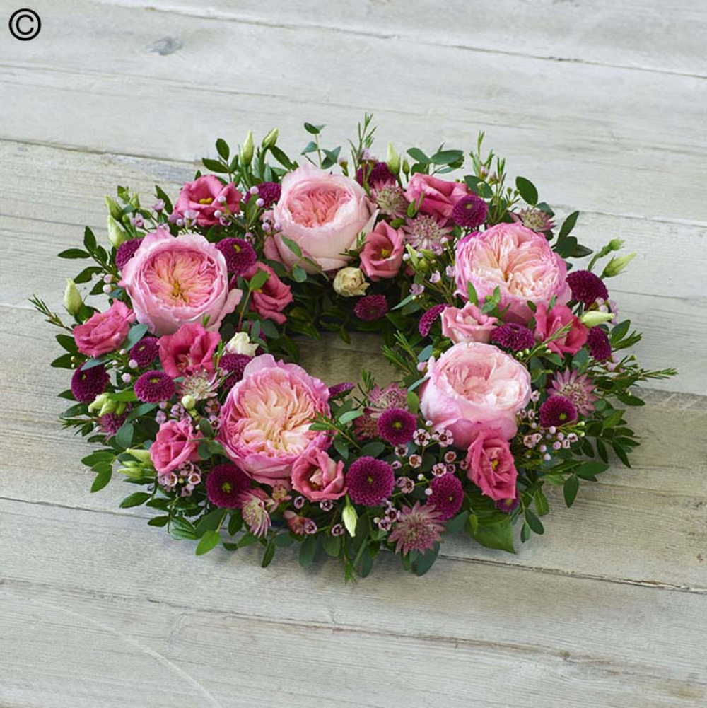 Garden Rose Wreath