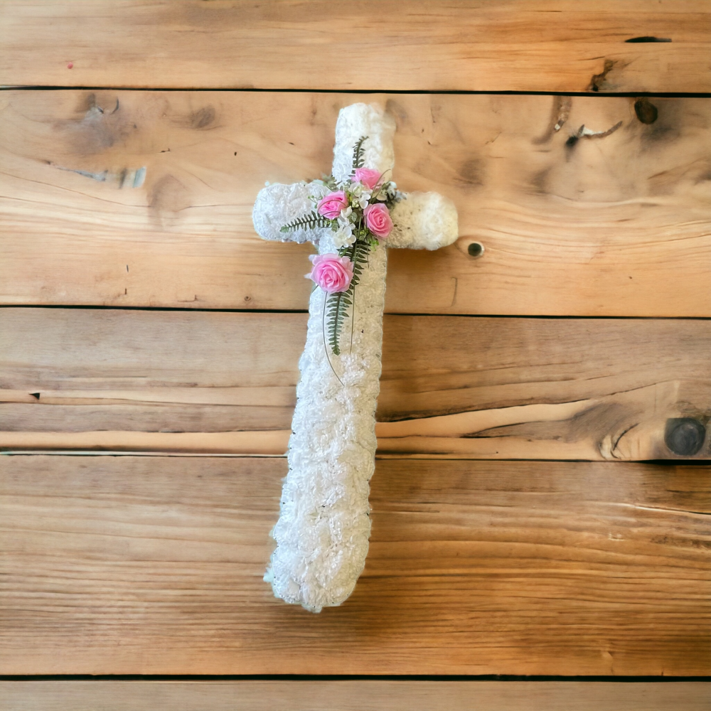 Funeral Silk Cross