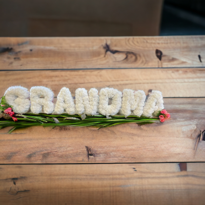 Funeral Silk GRANDMA - The Lettering Grandma: Custom Hand-Lettered